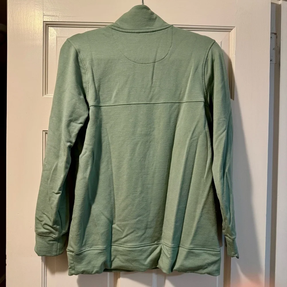 WOOLX Charlie Pullover in Mint Green - Picture 6 of 6